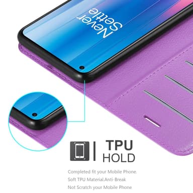OnePlus Nord CE 2 5G Deksel Etui Case (lilla)