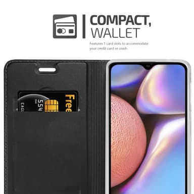 Samsung Galaxy A10s / M01s lommebokdeksel etui (svart)