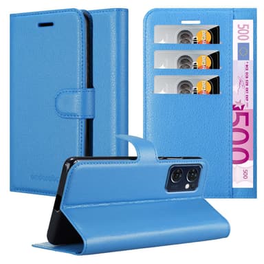 Oppo FIND X5 LITE / Reno7 5G Deksel Etui Case (blå)