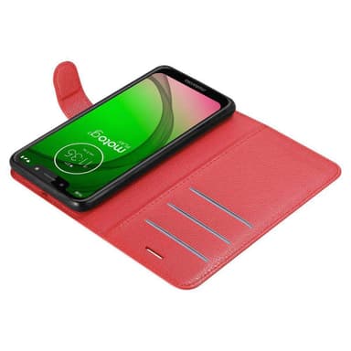 Motorola MOTO G7 PLAY Deksel Etui Case (rød)