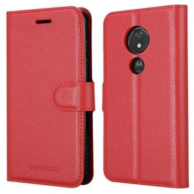 Motorola MOTO G7 PLAY Deksel Etui Case (rød)