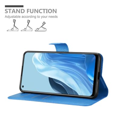 Oppo FIND X5 LITE / Reno7 5G Deksel Etui Case (blå)