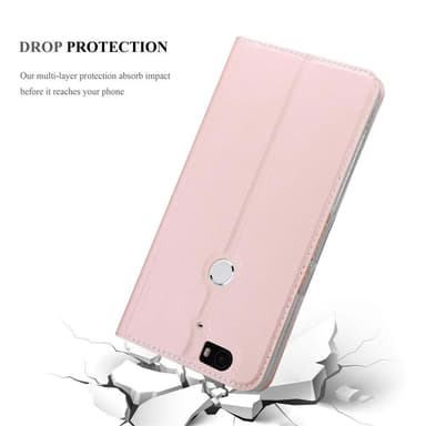 Huawei Google NEXUS 6P lommebokdeksel etui (rosa)