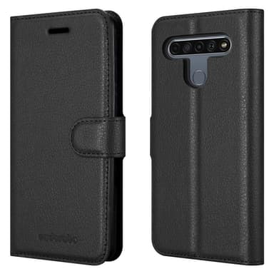 LG K61 Deksel Etui Case (svart)