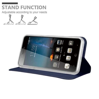 ZTE Blade A612 lommebokdeksel etui (blå)