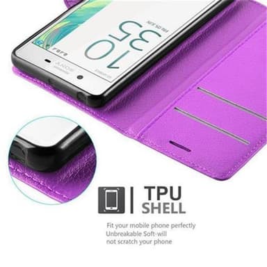 Sony Xperia X Deksel Etui Case (lilla)