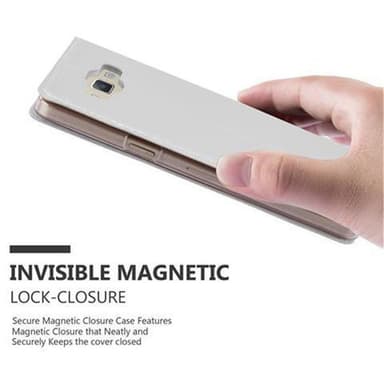 Samsung Galaxy A5 2015 lommebokdeksel etui (sølv)