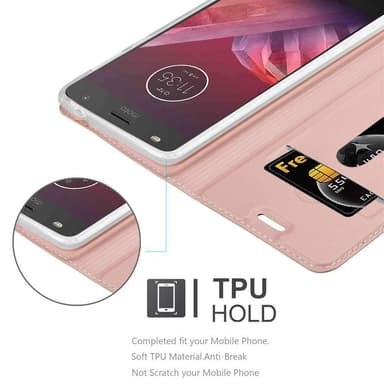 Motorola MOTO Z2 PLAY / Z2 FORCE lommebokdeksel etui