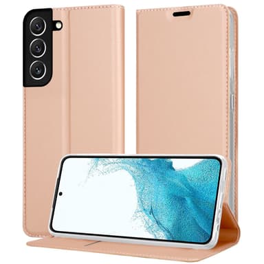 Samsung Galaxy S22 lommebokdeksel etui (rosa)