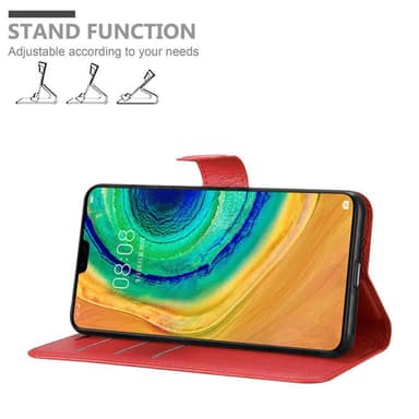 Huawei MATE 30 Deksel Etui Case (rød)