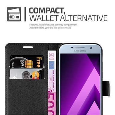 Samsung Galaxy A3 2017 Deksel Etui Case (svart)