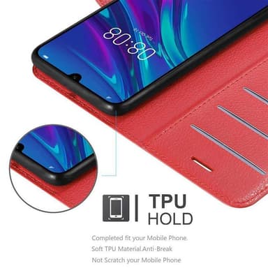 Huawei Y6 2019 Deksel Etui Case (rød)