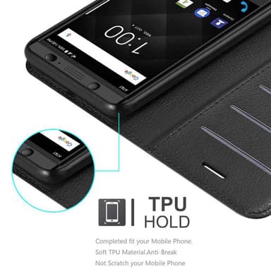 Blackberry KEYONE Deksel Etui Case (svart)
