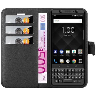 Blackberry KEYONE Deksel Etui Case (svart)