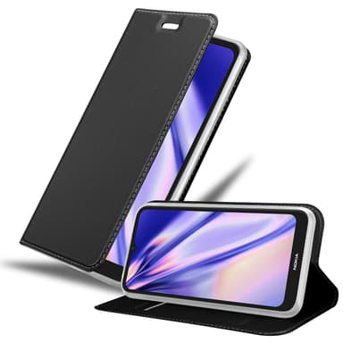 Nokia C21 lommebokdeksel etui (svart)