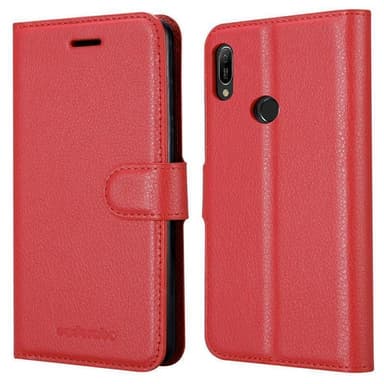 Huawei Y6 2019 Deksel Etui Case (rød)
