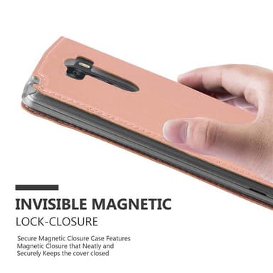LG G3 lommebokdeksel etui (rosa)