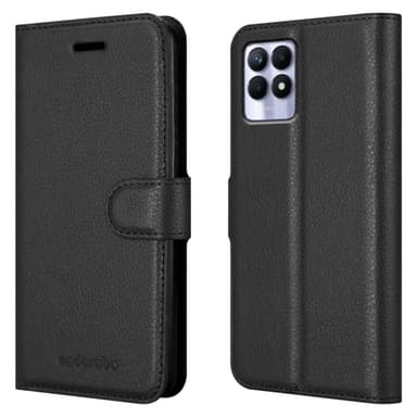 Realme 8i / Narzo 50 4G Deksel Etui Case (svart)