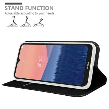 Nokia C21 lommebokdeksel etui (svart)