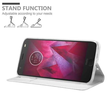 Motorola MOTO Z lommebokdeksel etui (sølv)