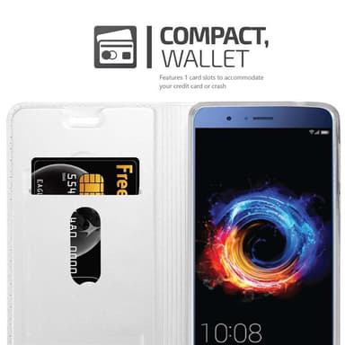 Honor 8 PRO lommebokdeksel etui (sølv)