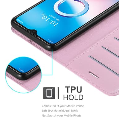 Alcatel 1S 2020 Deksel Etui Case (rosa)