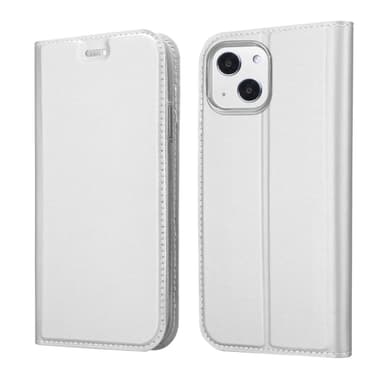 iPhone 13 MINI lommebokdeksel etui (sølv)