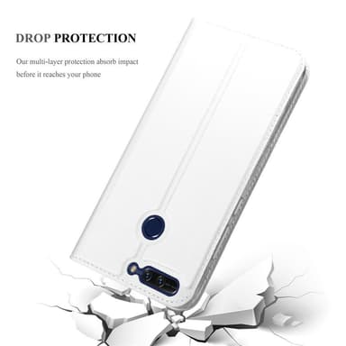 Honor 8 PRO lommebokdeksel etui (sølv)