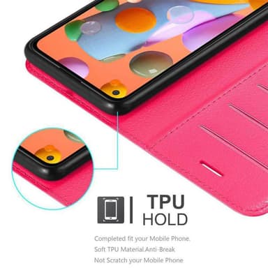Samsung Galaxy A11 / M11 Deksel Etui Case (rosa)