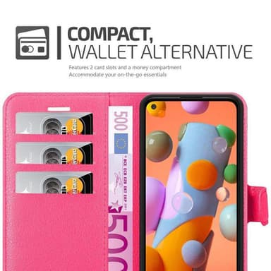 Samsung Galaxy A11 / M11 Deksel Etui Case (rosa)