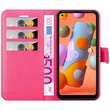 Samsung Galaxy A11 / M11 Deksel Etui Case (rosa)