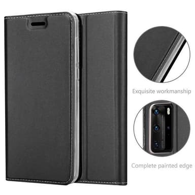 Huawei P40 PRO / P40 PRO+ lommebokdeksel etui (svart)