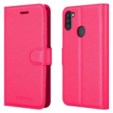 Samsung Galaxy A11 / M11 Deksel Etui Case (rosa)