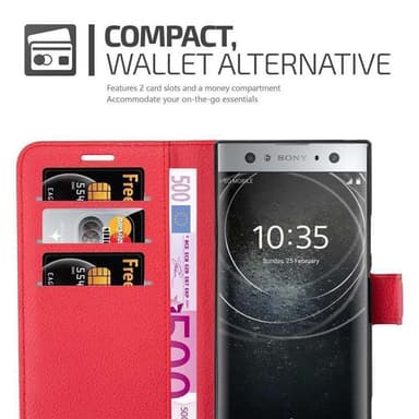 Sony Xperia XA2 ULTRA Deksel Etui Case (rød)