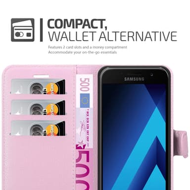 Samsung Galaxy A3 2017 Deksel Etui Case (rosa)