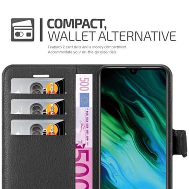 Honor 20e Deksel Etui Case (svart)