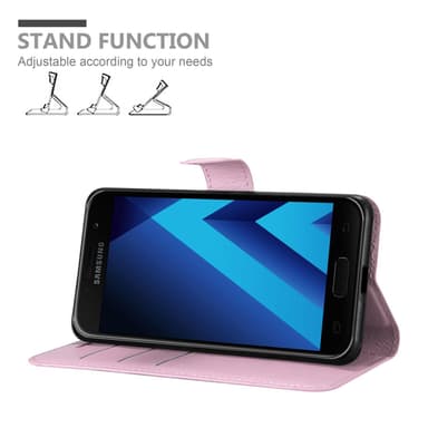 Samsung Galaxy A3 2017 Deksel Etui Case (rosa)