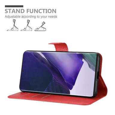 Samsung Galaxy NOTE 20 PLUS Deksel Etui Case (rød)