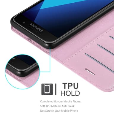 Samsung Galaxy A3 2017 Deksel Etui Case (rosa)