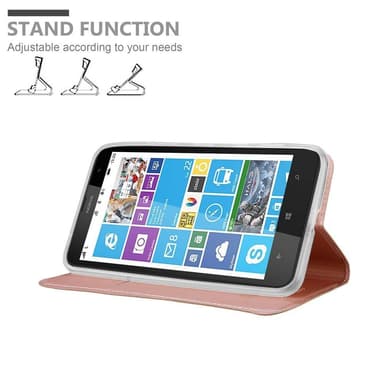 Nokia Lumia 1320 lommebokdeksel etui (rosa)