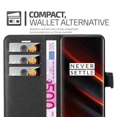 OnePlus 7T PRO Deksel Etui Case (svart)
