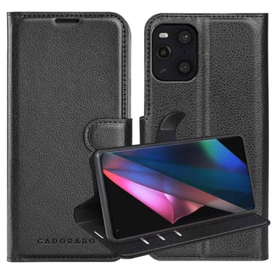 Oppo FIND X3 PRO Deksel Etui Case (svart)