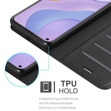 Huawei NOVA 7 5G Deksel Etui Case (svart)