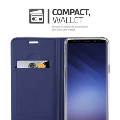Samsung Galaxy S9 lommebokdeksel etui (blå)
