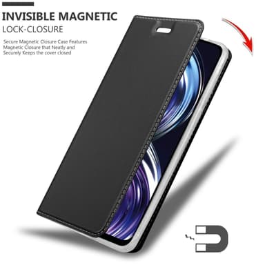 Realme 8i / Narzo 50 4G lommebokdeksel etui (svart)