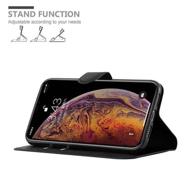 iPhone XS MAX Deksel Etui Case (svart)