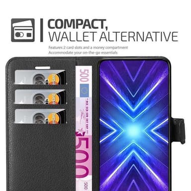 Honor 9X Deksel Etui Case (svart)