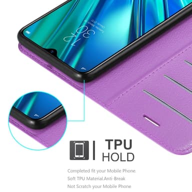 Realme 5 PRO / Realme Q Deksel Etui Case (lilla)