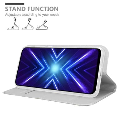 Honor 9X lommebokdeksel etui (sølv)