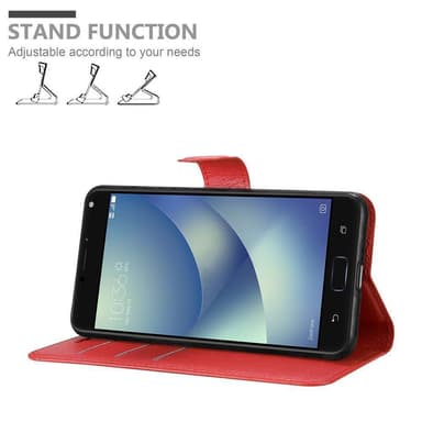 Asus ZenFone 4 MAX (5.5 tomme) Deksel Etui Case (rød)